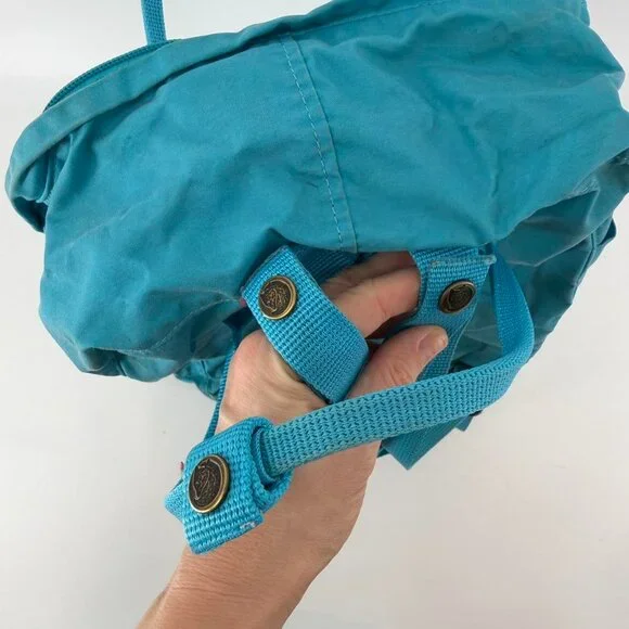 Fjall Raven Ski Blue Backpack - Picture 3 of 6